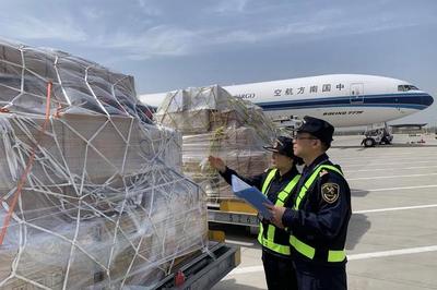 創新高!一季度青島空港貨運進出口量突破3萬余噸