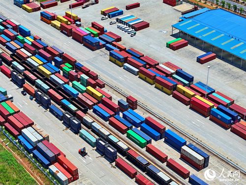 南昌國際陸港 外貿班列穿梭不息 贛鄱大地開放脈動強勁
